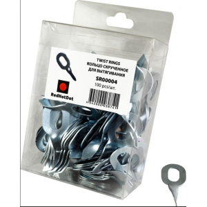 Набор "О-те" шайб - кольцо скрюченное 100шт