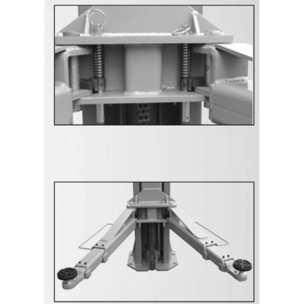 Подъемник двухстоечный с верхней синхронизацией SkyRack SR-2055H (5.5т)